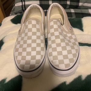 Checked vans